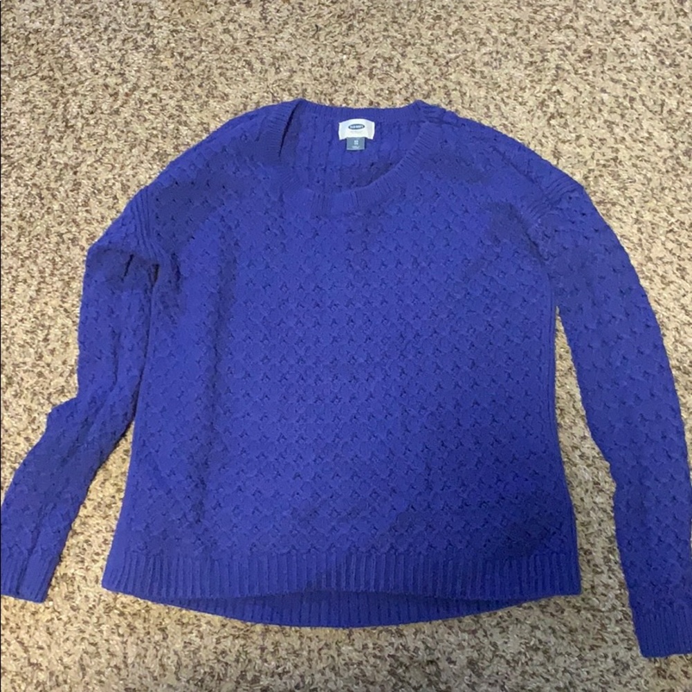 Blue sweater